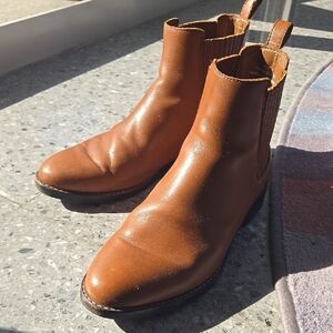 Women's Brown Leather Boots